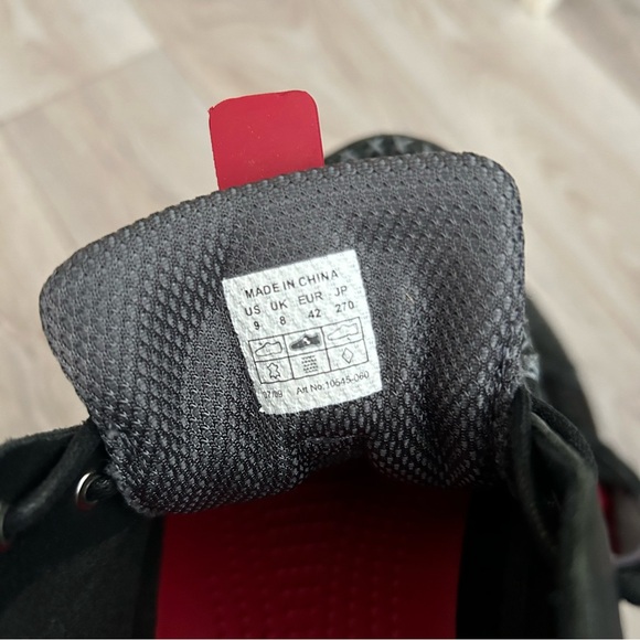 Crocs Men’s Linden Boot Sz 9 Black Leather Suede Trim Lace Comfort Casual - Picture 10 of 11